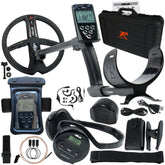 XP Deus Metal Detector w/ Headphones, Remote, 9” X35 Coil, Case & Waterproof Kit