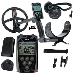XP Deus Metal Detector with Backphone Headphones, Remote and 9” X35 Search Coil