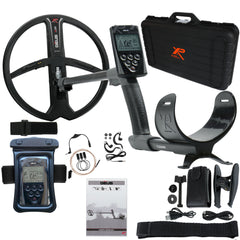 XP Deus Metal Detector with Remote, 11" X35 Coil & Waterproof Kit