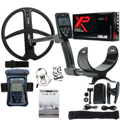 XP Deus Detector with Remote, 11" X35 Coil and Waterproof Kit