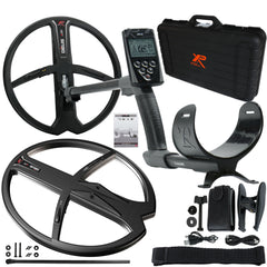 XP Deus Metal Detector Gold&Relic Bundle, Remote and 2 X35 Coils