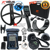XP Deus Metal Detector w/ Headphones, Remote, 11” X35 Coil & Waterproof Kit