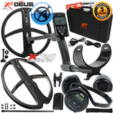 XP Deus Detector Deep Gold & Relic Package, Backphones, Remote and 2 X35 Coils