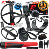 XP Deus Detector w/ MI-6 Pinpointer, WS4 Backphones, Remote Screen & X35 Coils