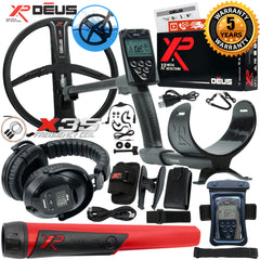 XP Deus Detector w/ MI-6 Pinpointer, WS5 Headphones, Remote, X35 Coil & more