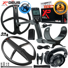 XP Deus Detector Deep Gold & Relic Combo, Headphones, Remote and 2 X35 Coils