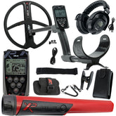 XP Deus Metal Detector w/ MI-6 Pinpointer, Headphones, Remote, 11” X35 Coil