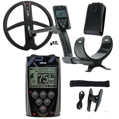 XP Deus Detector with Remote, 11” X35 Coil, WSAUDIO Headphones, and MI-6 Pinpointer