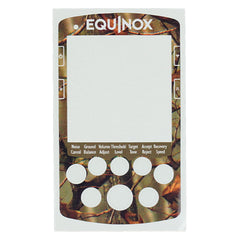 Detecting Innovations Keypad Stickers for the Minelab Equinox 800 and 600 - Camo