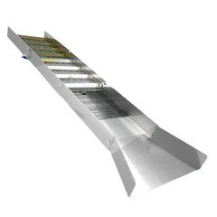 TerraX 6 pc Gold Prospecting Kit - Sluice Box, Pan, Vial, Snifter, Trowel, and Hooks