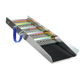TerraX Aluminum Fix/Flared Sluice Box with Matting and Carry Strap