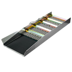 TerraX Aluminum Fix/Flared Sluice Box with Matting and Carry Strap