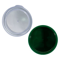 6" Green Plastic Collection Pan for Mini Stackable Sifting Classifier