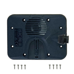 XP ICON & ICONX Remote Control Bottom with eight screws black in color
