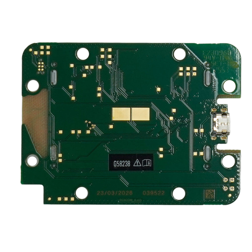 XP ICON Remote Control PCB Replacement with LCD back side
