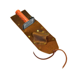 High Quality Brown Leather Sheath Left Sided & Quest Diamond Left Digger Tool
