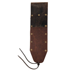 High Quality Brown Leather Sheath for PinPointer and Digging Tool- Left Sided