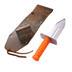 High Quality Brown Leather Sheath Right Sided & Quest Diamond Left Digger