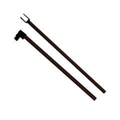 Steve's Detector Rods Two-Piece Carbon-Fiber Middle and Lower Shaft for Minelab Manticore