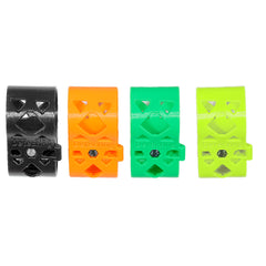 Detecting Adventure Shaft Mount Pinpointer Holder - Black, Orange, Green, and Yellow