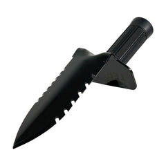 TerraX Heavy Duty Hand Digger - Shovel with Belt Sheath Ideal for Landscaping, Gardening, Metal Detecting, and Gold Prospecting