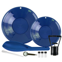 TerraX Gold Panning Kit – 9-Piece Gold Prospecting & Mining Tool Set