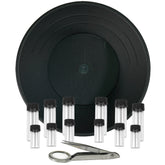 TerraX Finishing Gold Prospecting Equipment Kit with Glass Vials, Gold Pan, Magnifying Tweezers, 14pc