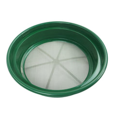 TerraX 3-Piece Green Plastic Gold Sifting Pan Classifier Set – 1/100, 1/70, 1/50 Mesh Sizes