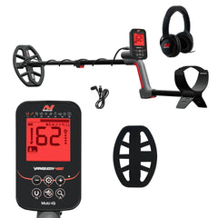 Minelab VANQUISH 460 Waterproof Multi-Frequency Metal Detector with accessories