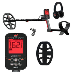 Minelab VANQUISH 560 Waterproof Multi-Frequency Metal Detector with 12 x 9" DD Search Coil