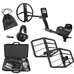 XP Deus II RC 13 x 11" Coil Metal Detector, WSAII-XL Headphones and Xtrem Hunter Deep Seeking Coil Bundle