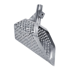 Dune Scoops Anaconda 11.5 x 6" Stainless Metal Detector Sand Scoop w/ 2 mount options