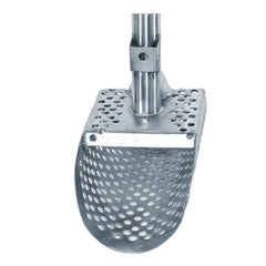 Dune Scoops Poseidon 10 x 5" Stainless Metal Detector Sand Scoop Round Holes