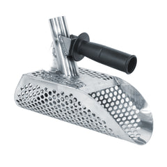 Dune Scoops Poseidon 10" x 5" Stainless Steel Metal Detector Sand Scoop Hexagon Holes