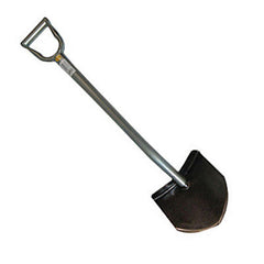 King of Spades D Handle Shovel, 11" Round Edge