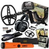 Garrett AT Pro Metal Detector w/ Pro Pointer AT, Headphones, Camo Pouch, Digger