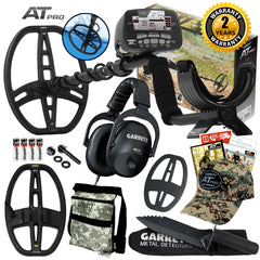 Garrett AT Pro All Terrain Spring Special Metal Detector 2 Coils & Edge Digger