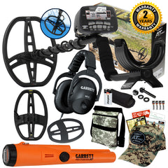 Garrett AT Pro All Terrain Spring Special Metal Detector 2 Coils & AT ProPointer