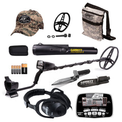 Garrett AT Pro Waterproof Metal Detector with ProPointer II and Bonus Pack