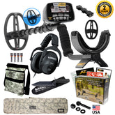 Garrett AT Gold Adventure Pack Coil Camo Bag Pouch Edge Digger MS-2 Headphones