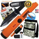 Garrett Pro Pointer AT Metal Detector Waterproof with Camo Pouch and Edge Digger