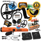 Garrett ACE 400 Metal Detector w/ Wireless Audio System & Pro Pointer AT Z-Lynk