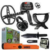 Garrett AT MAX Detector, Garrett Pro-Pointer AT, MS-3 Headphones, Digger, Pouch & Cap