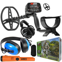 Garrett AT MAX Metal Detector with Pro-Pointer AT Z-Lynk, & Waterproof Headphones