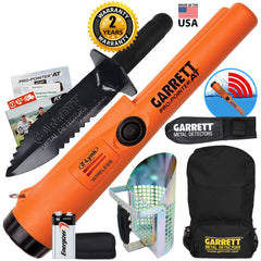 Garrett Pro Pointer AT Z-LYNK Pinpointer w/ Backpack, Digger & Anodized Scoop