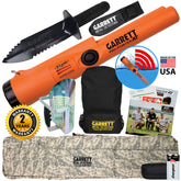 Garrett Pro Pointer AT Z-LYNK w/ Backpack, Camo Softcase, Sand Scoop & More