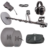 Garrett Axiom Metal Detector with 13"x11" DD Coil, 11"x7" Mono Coil and MS-3 HP