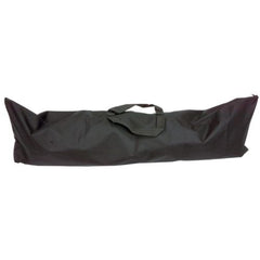 Large Black Vinyl Metal Detector Bag with Full Zipper and Carry Handles