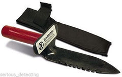 Lesche Sampson 18" T-Handle Double Serrated Shovel & Digging Tool Right Serrated