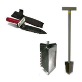 Lesche Shovel Combo, Sampson T-Handle Shovel and Right Serrated Digging Tool